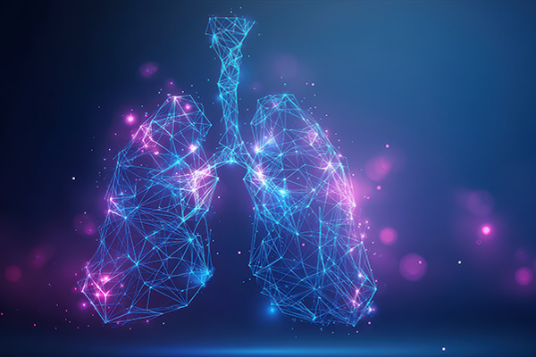 Imagen abstracta de unos pulmones