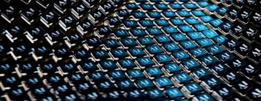 Botones con la palabra AI escrita