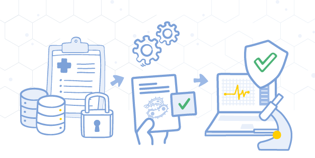 Ilustración genérica de una secuencia de datos